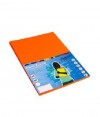 PAPEL DINA4 80GR PAQ100 NARANJA LP