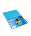 PAPEL DINA4 80GR PAQ100 AZUL TURQUESA