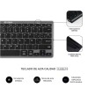TECLADO + RATON SUBBLIM COMPACTO GRIS/NEGRO