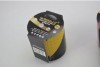 CINTA SEÑALIZACION ADHESIVA REFLECTANTE AMARI/NEGRO 100MMX5MTRO