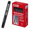 ROTULADOR MTL MARKER NEGRO 2,0