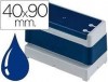 SELLO AUTOMATICO 40X90 AZUL (4090)