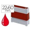 SELLO AUTOMATICO 22X60 ROJO (2260)