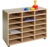 MUEBLE BAJO HAYA CLARA 18 COMPARTIMENTOS