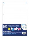 RECAMBIO OXFORD PIZARRA BLANCO Y CUADROS  DINA4