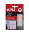 TIRAS ULTRA ADHESIVA APLI DOBLE CARA POWER DOTS