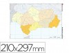 MAPA MUDO ANDALUCIA POLITICA