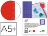 INDICE AZ PLASTICO CUARTO NATURAL