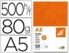 PAPEL DINA5 80GRM PAQ500 BLANCO MULTIFUNCION