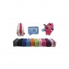 PORTA LAPIZ ESCOLAR CUADRADO TRIPLE COLOR LINE