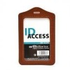 PORTA CARNETS ACCESS SIMIL PIEL MARRON