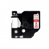 DYMO D1 COMPATIBLE 12X7 ROJA  / BLANCA 45015