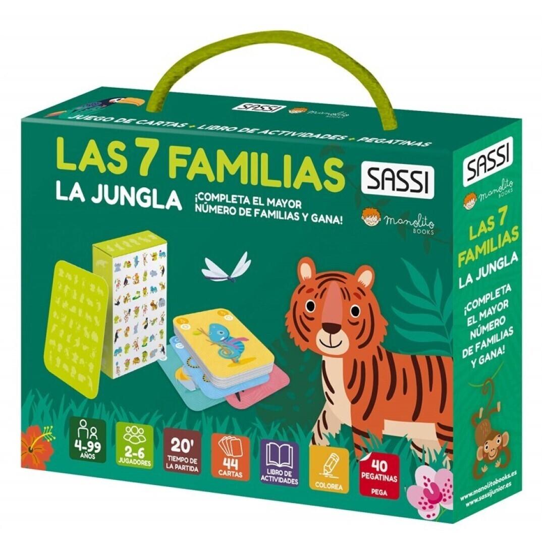 MANOLITO BOOKS JUEGO DE CARTAS LAS 7 FAMILIAS