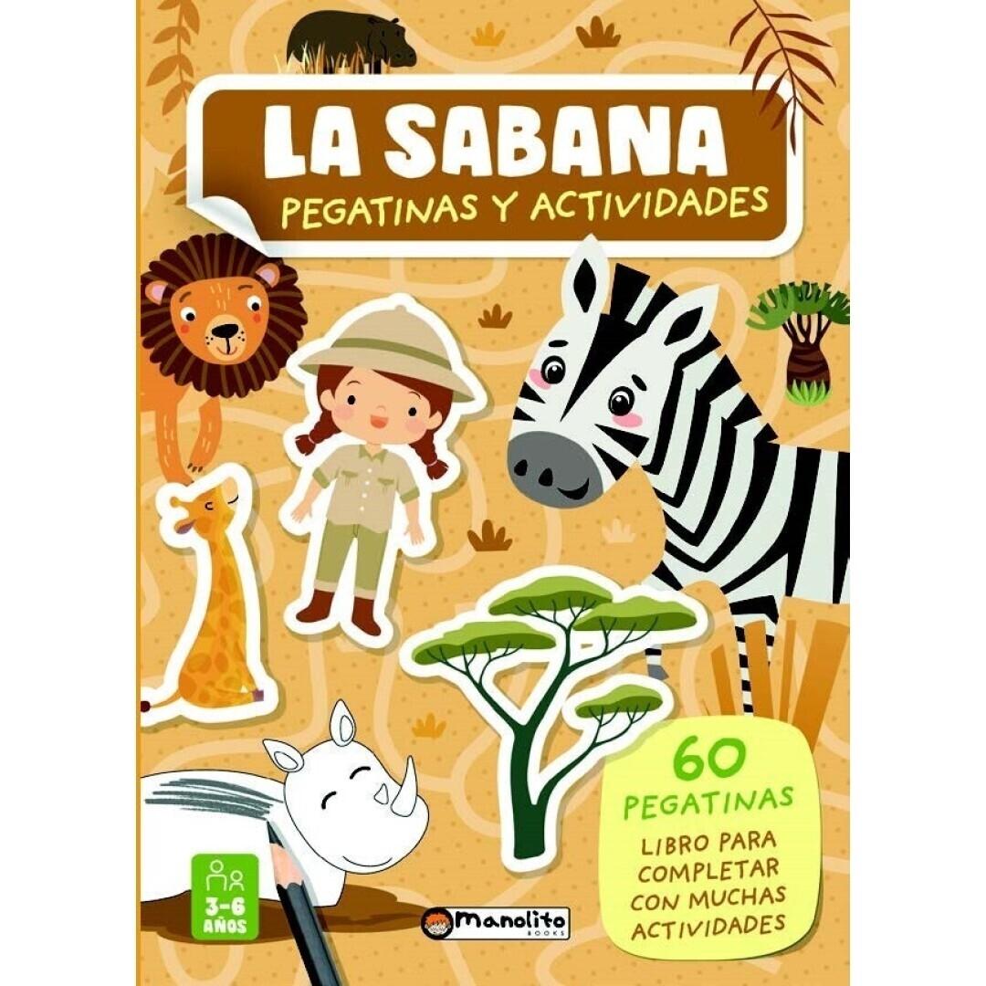 MANOLITO BOOKS PEGATINAS Y ACTIVIDADES LA SABANA