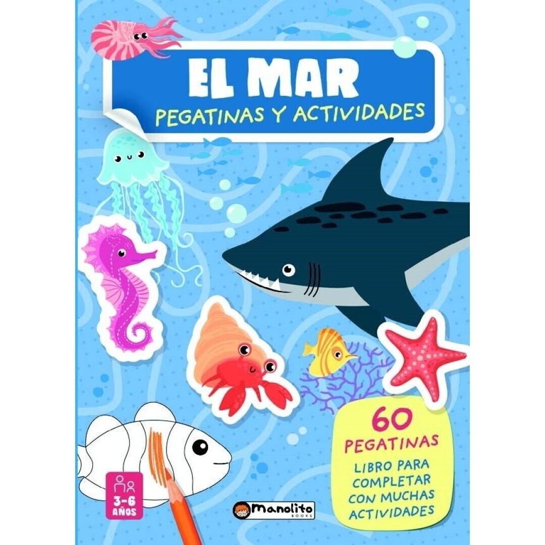 MANOLITO BOOKS PEGATINAS Y ACTIVIDADES EL MAR