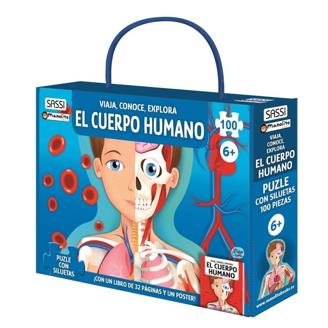 MANOLITO BOOKS VIAJA EXPLORA MINI CUERPO HUMANO