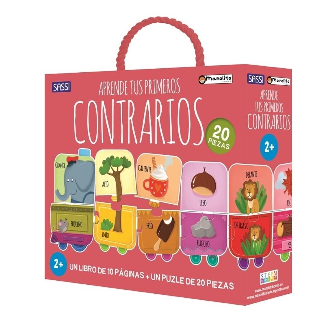 MANOLITO BOOKS STEAM PUZZLE APRENDE TUS PRIMEROS CONTRARIOS