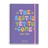 AGENDA ESCOLAR MIQUELRIUS DIA PAGINA PLUS BASIC COLORES BEST-FLOWER 150X213  2023-2024
